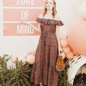 Doen Yarrow Dress in Ditsy Floral - M